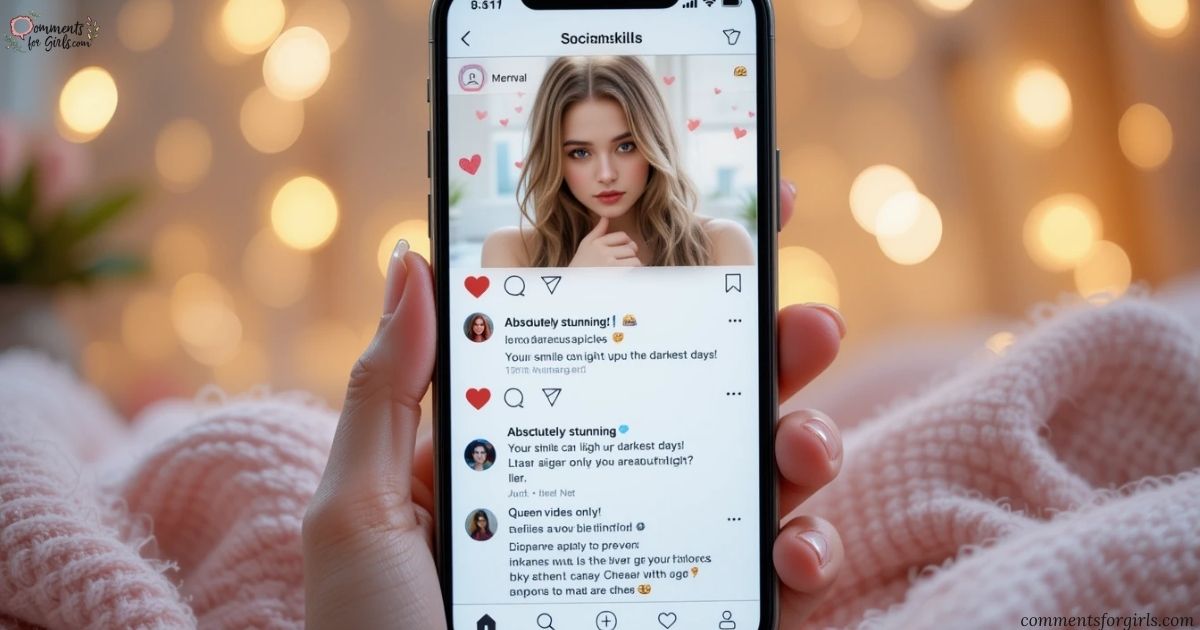 best comments for girls' pic