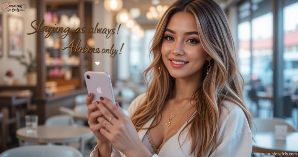 Best Stylish Instagram Comments for Girls