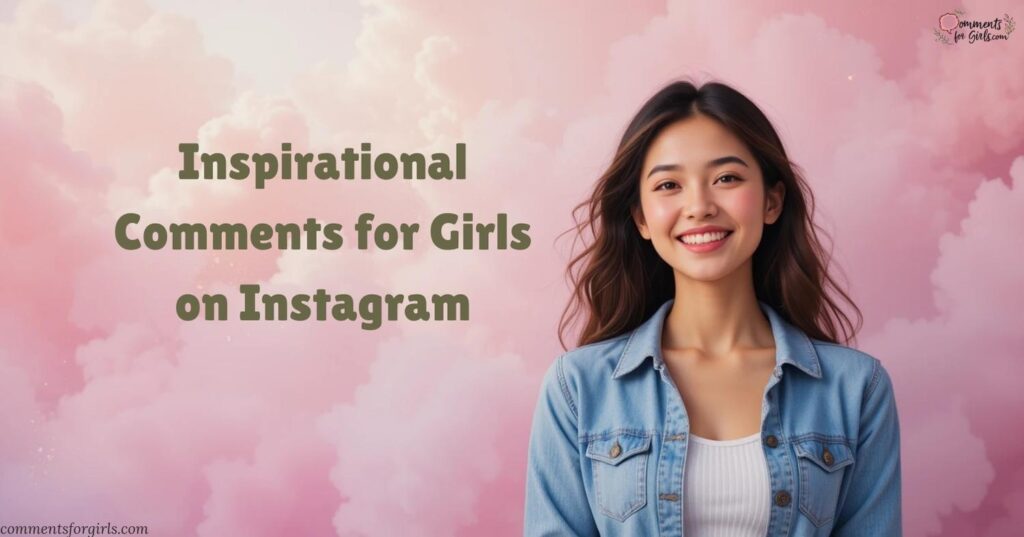 Inspirational Comments for Girls on Instagram