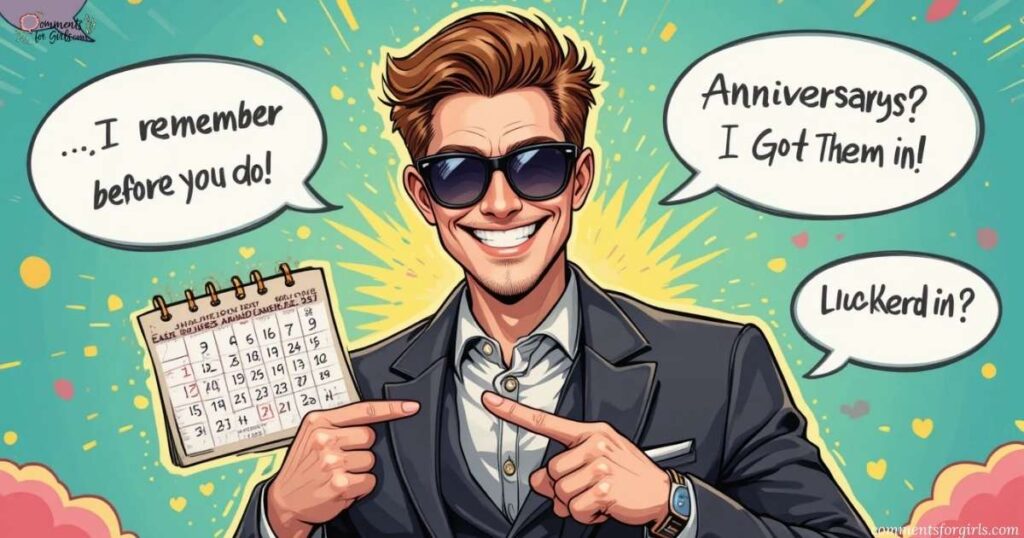 Jokes About My Cool Man Who Never Forgets the Date