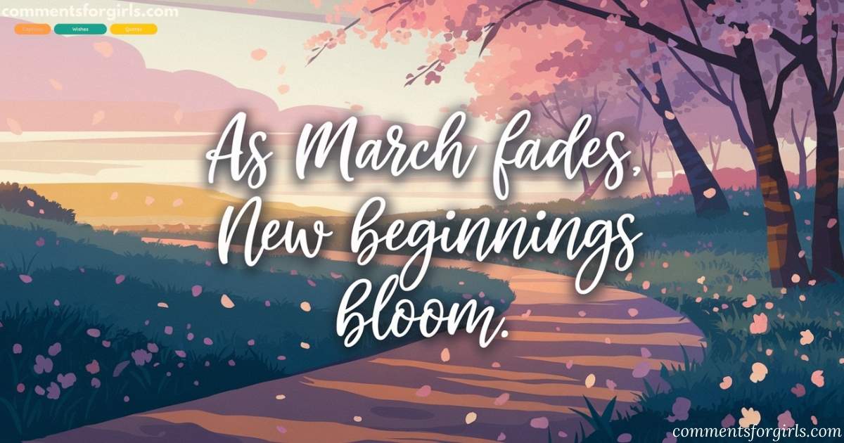 Last Day of March Quotes