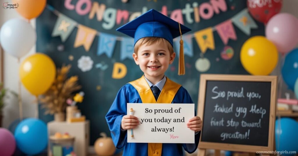 Short Kindergarten Graduation Quotes from Parents