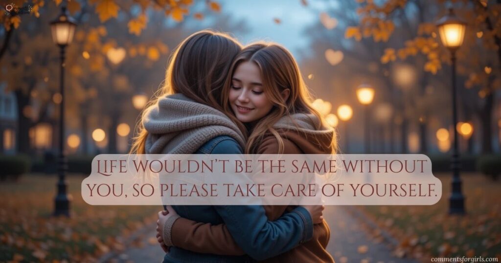 Heart-Touching Take Care Messages for Friends