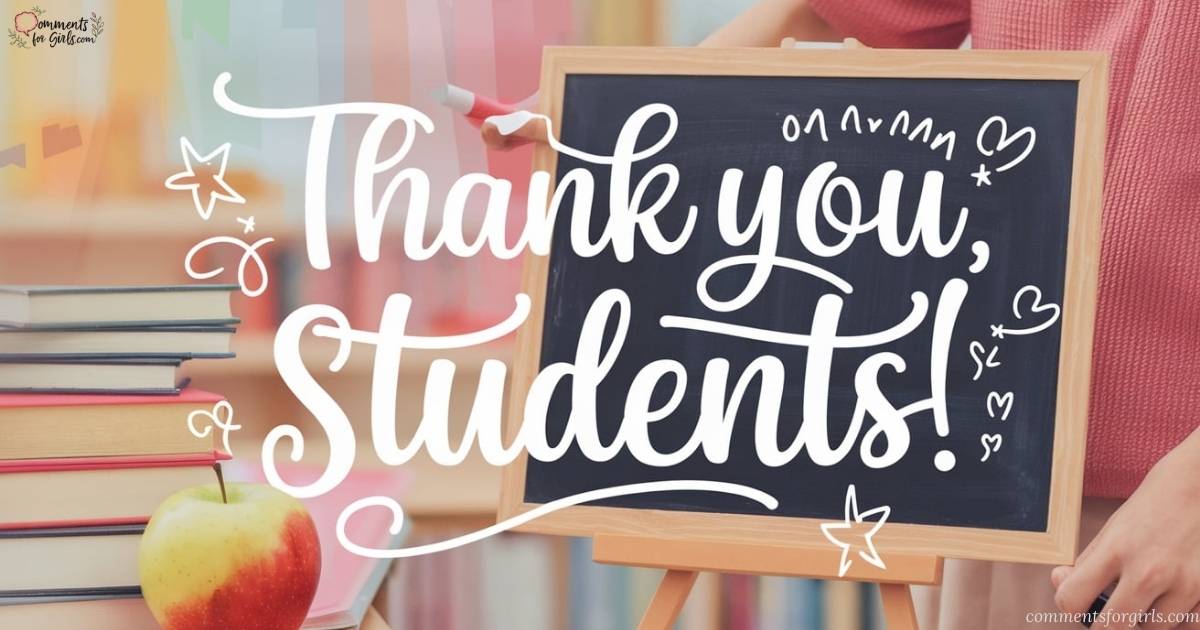 Thank You Messages to Students from Teachers