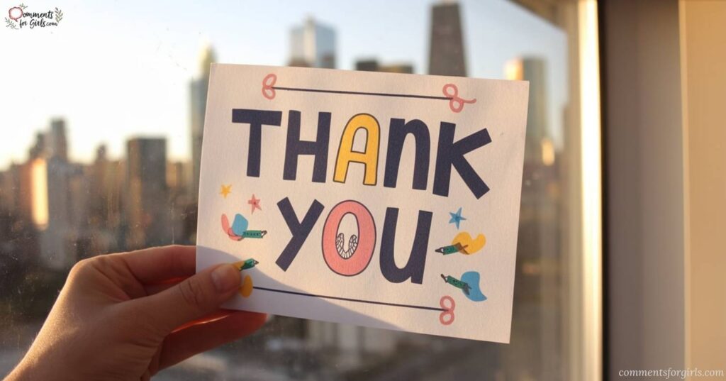 Thank You Notes from Teacher to Student for Gift