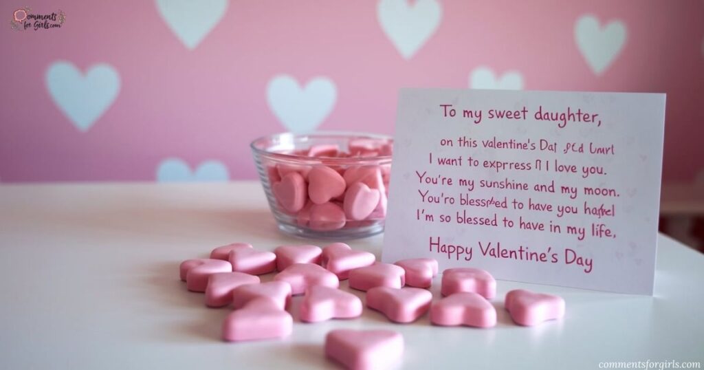 Valentine Messages for Daughter from Mom