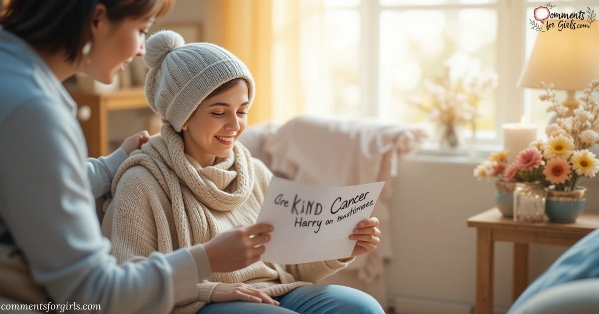 words of encouragement for cancer patient