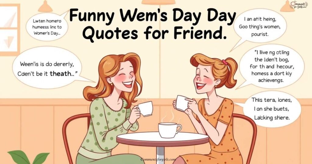 Funny Womens Day Quotes for Friend