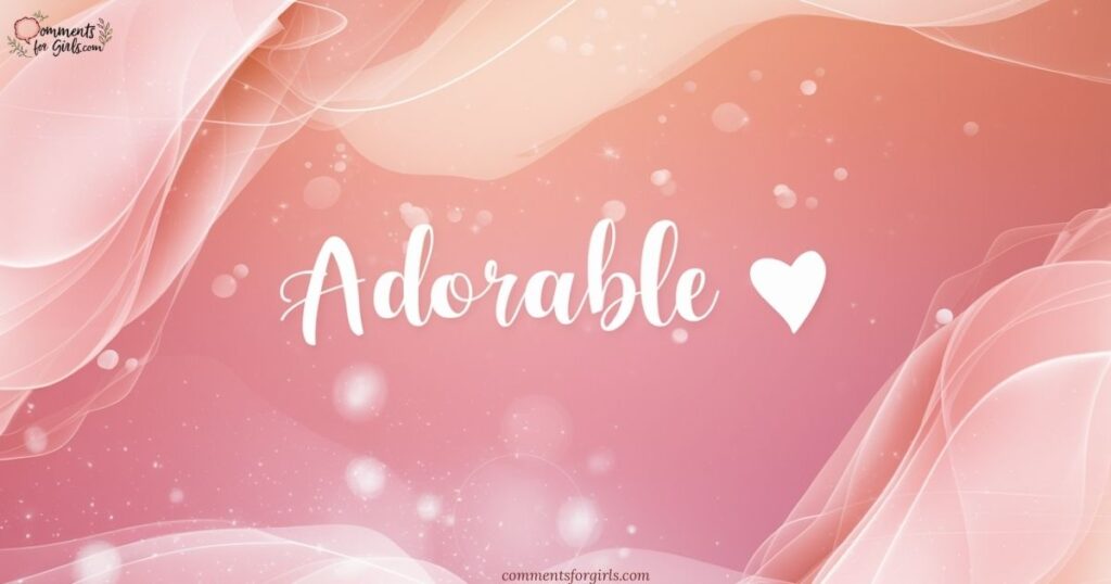 Charming And Cute 🥰