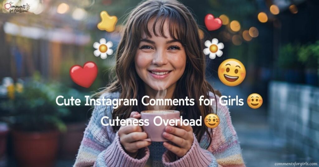 Cute Instagram Comments for Girls