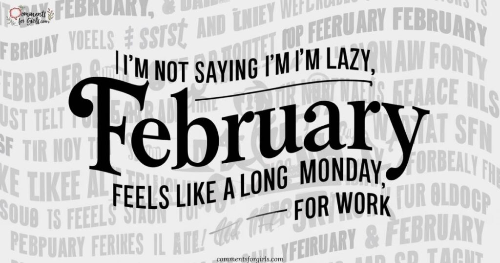 Funny February Quotes for Work