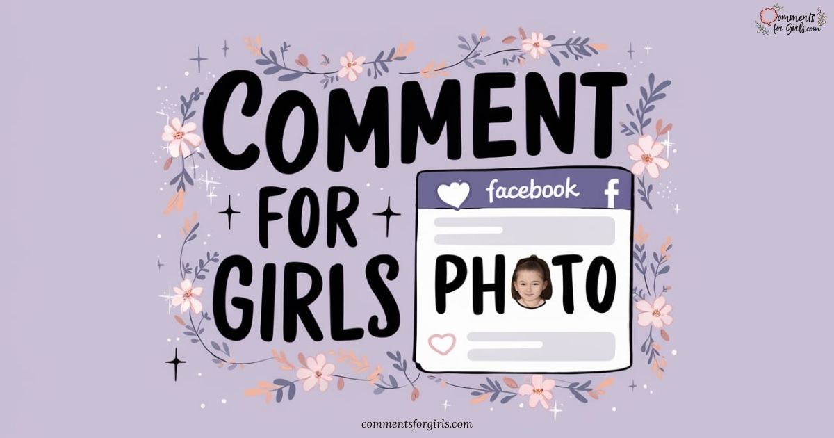 Girl Pic Comment