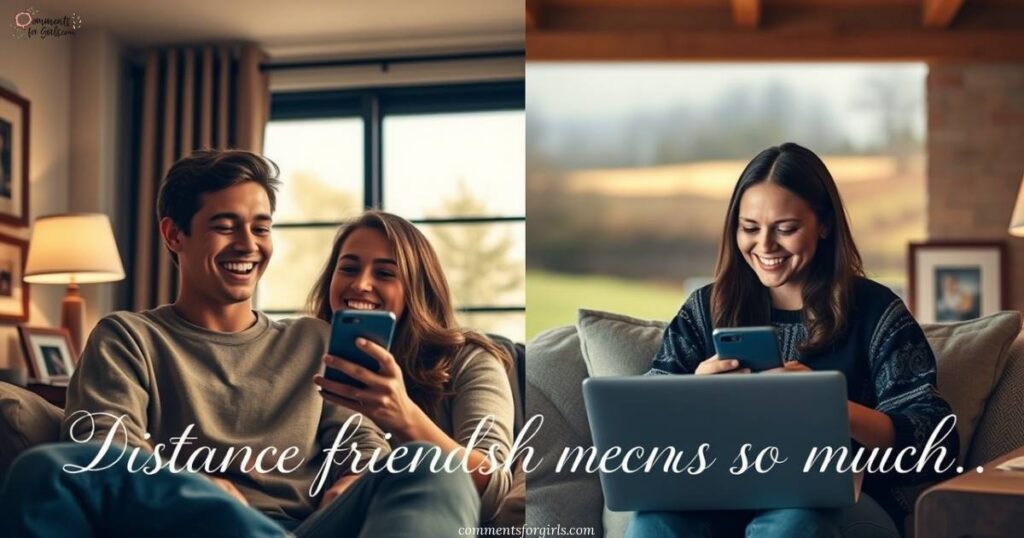 How Distance Makes Friendship Stronger