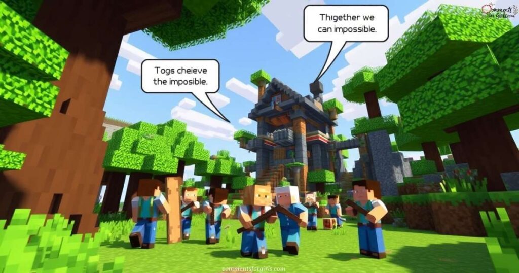 Minecraft Quotes About Teamwork