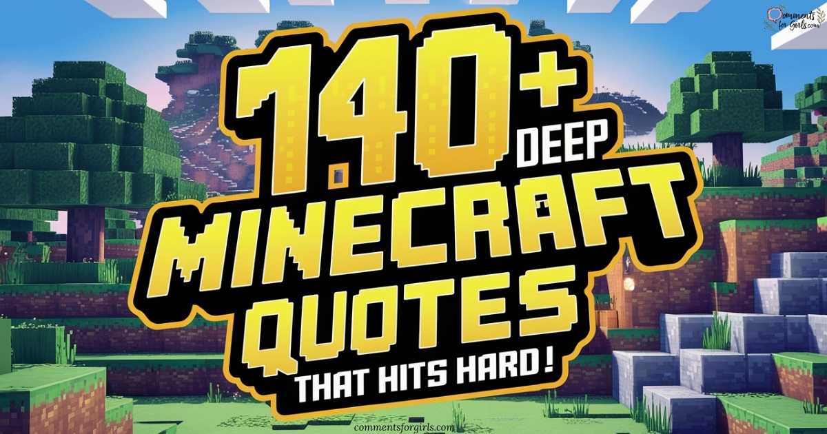 minecraft quotes