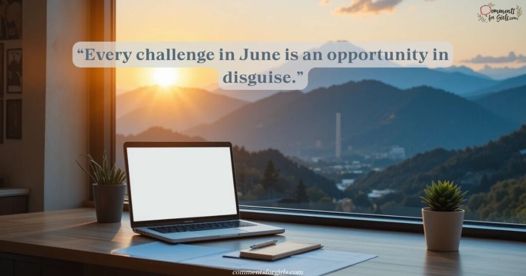 Motivational June Quotes for Overcoming Challenges at Work