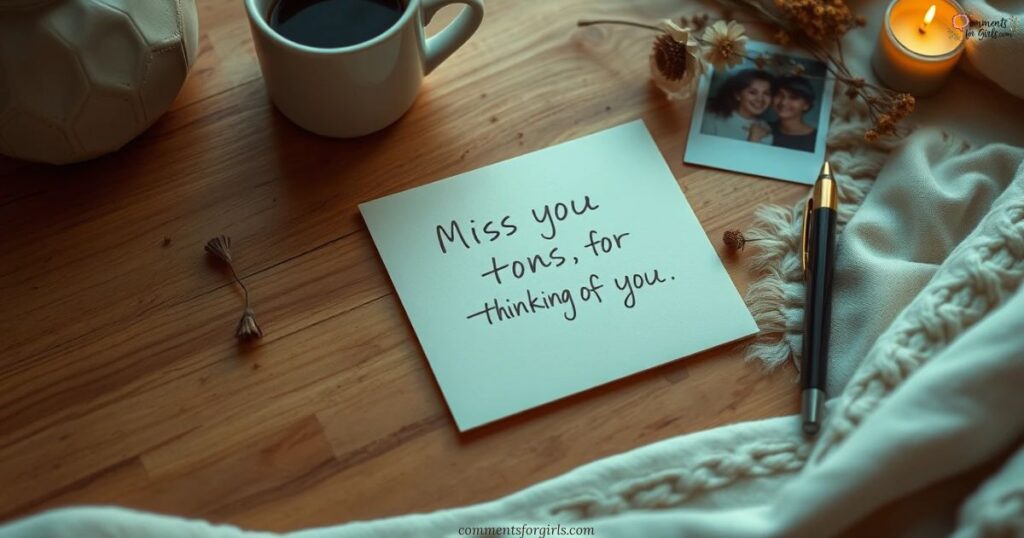 Short and Sweet Missing You Messages