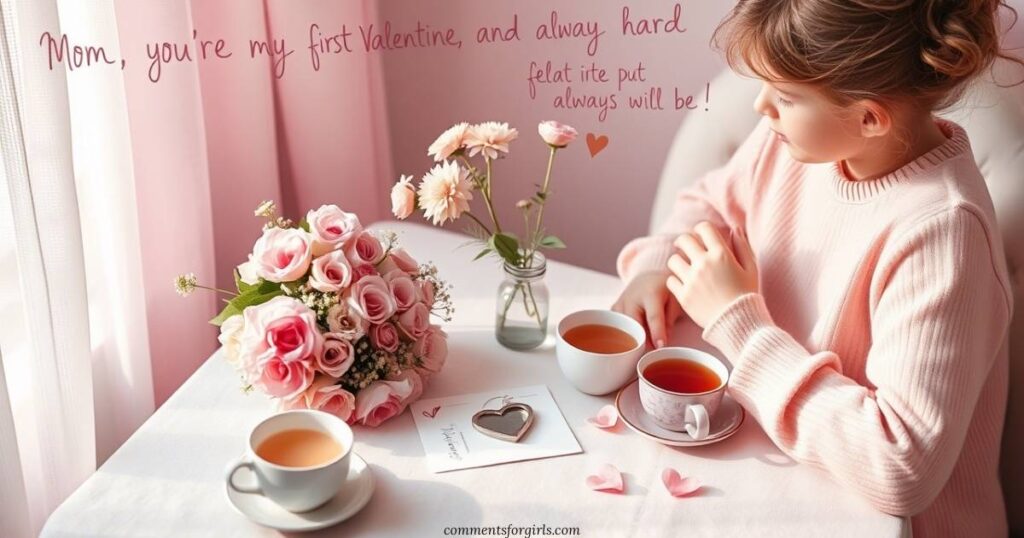 Valentine Messages for Mom from Daughter