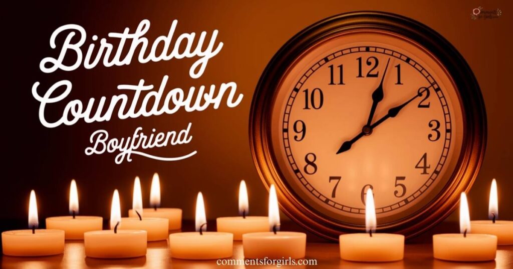 Birthday Countdown Quotes for Boyfriend