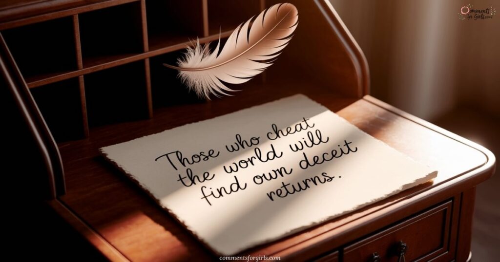 Karma Cheating Quotes