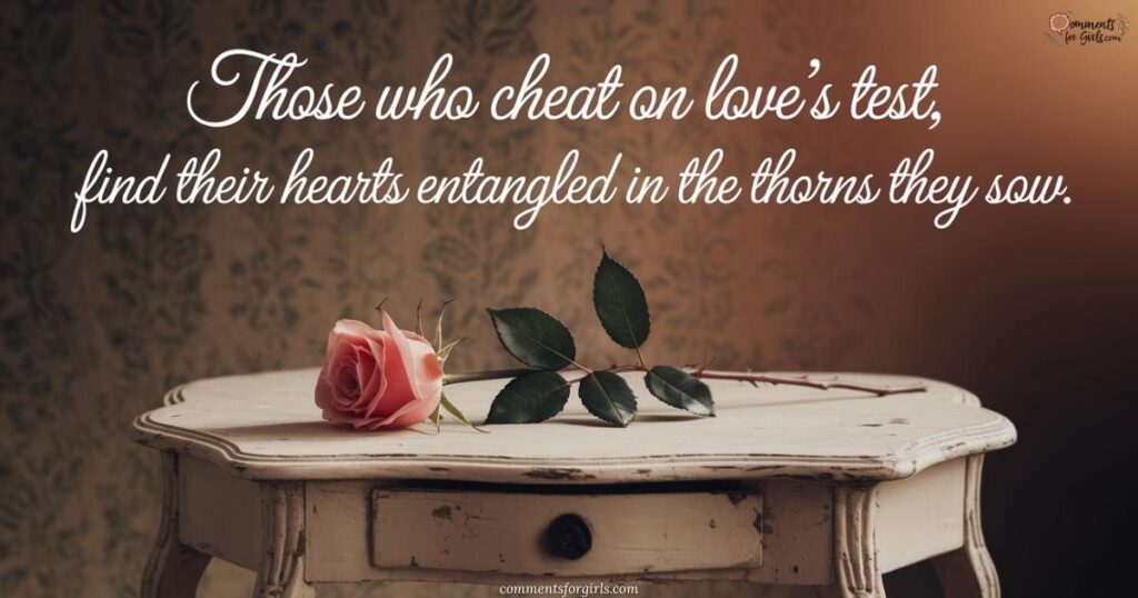 Karma Cheating Quotes For Her