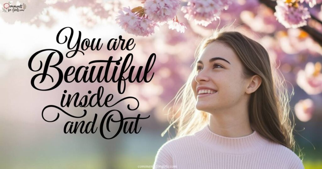 Kind and Encouraging: Good Comments for Girls to Brighten Her Mood